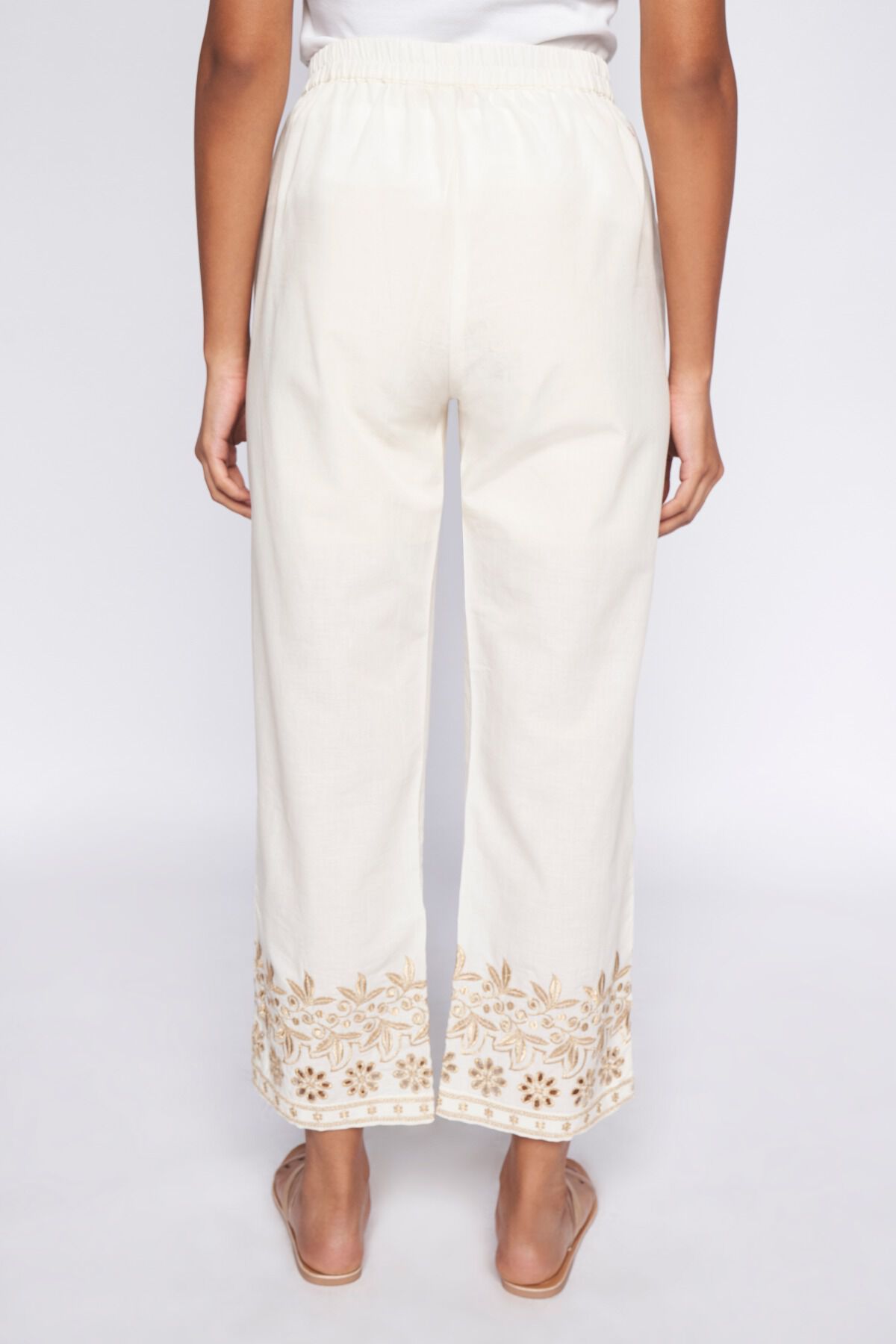 3 - Ivory Regular Length Bottom, image 3