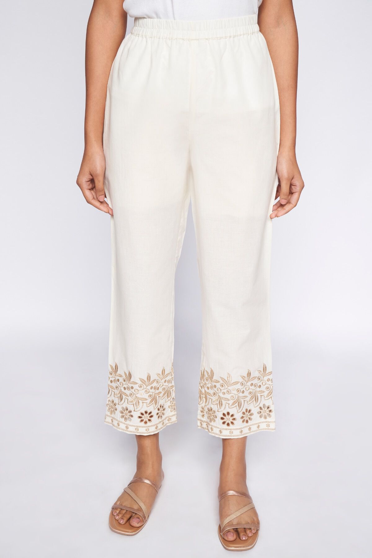 2 - Ivory Regular Length Bottom, image 2