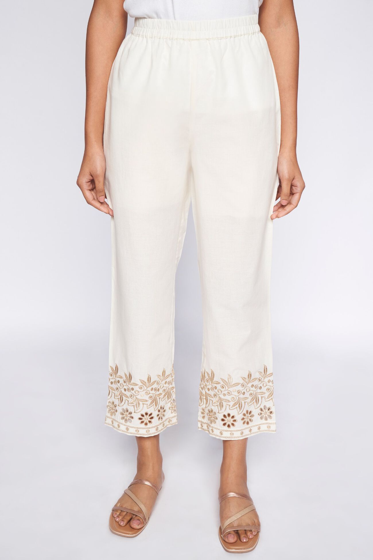 2 - Ivory Regular Length Bottom, image 2