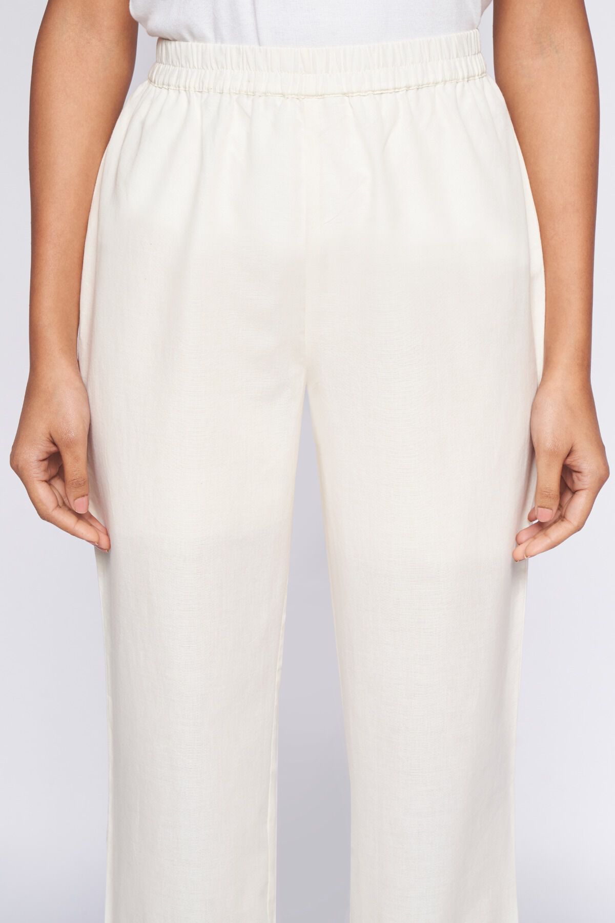 5 - Ivory Regular Length Bottom, image 5