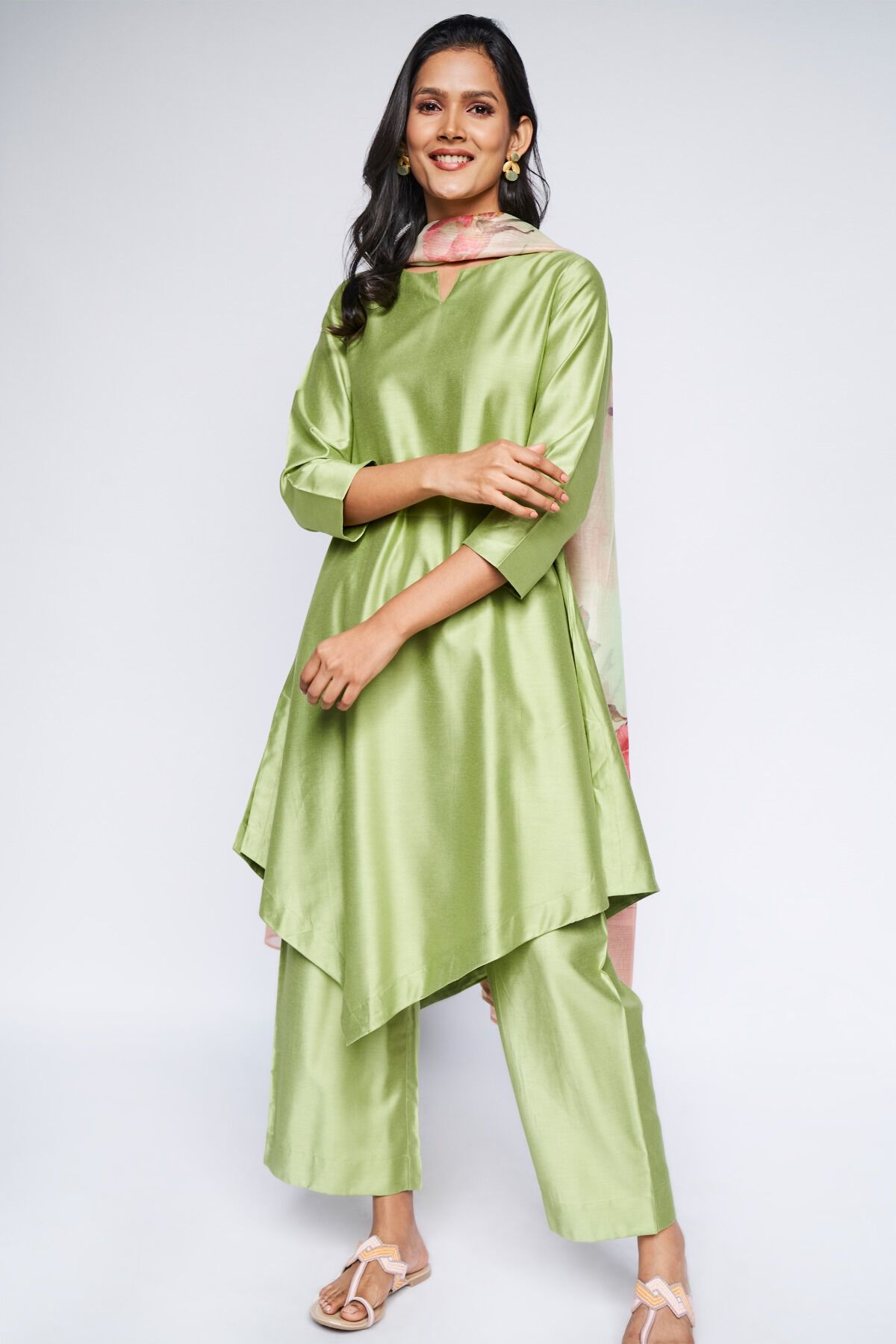 4 - Mint Solid Suit Set, image 4