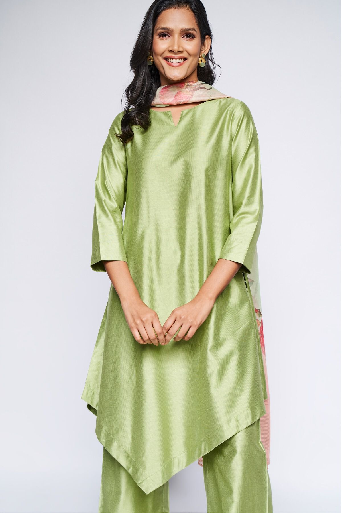 3 - Mint Solid Suit Set, image 3