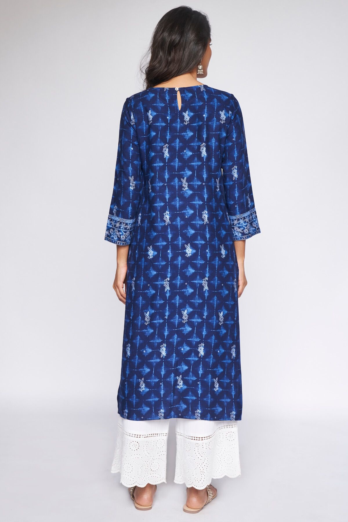 5 - Indigo Tie & Dye Kurta, image 5