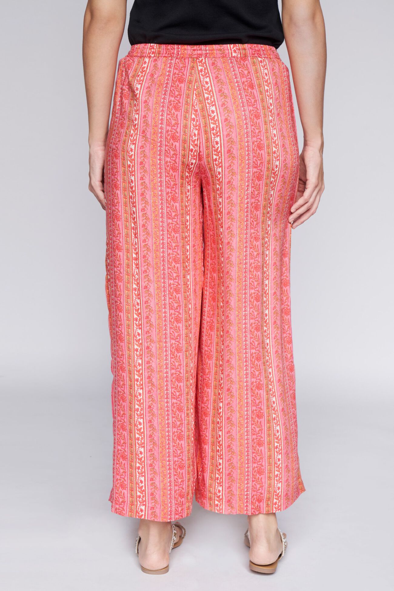 4 - Orange Ethnic Motifs Bottom, image 3