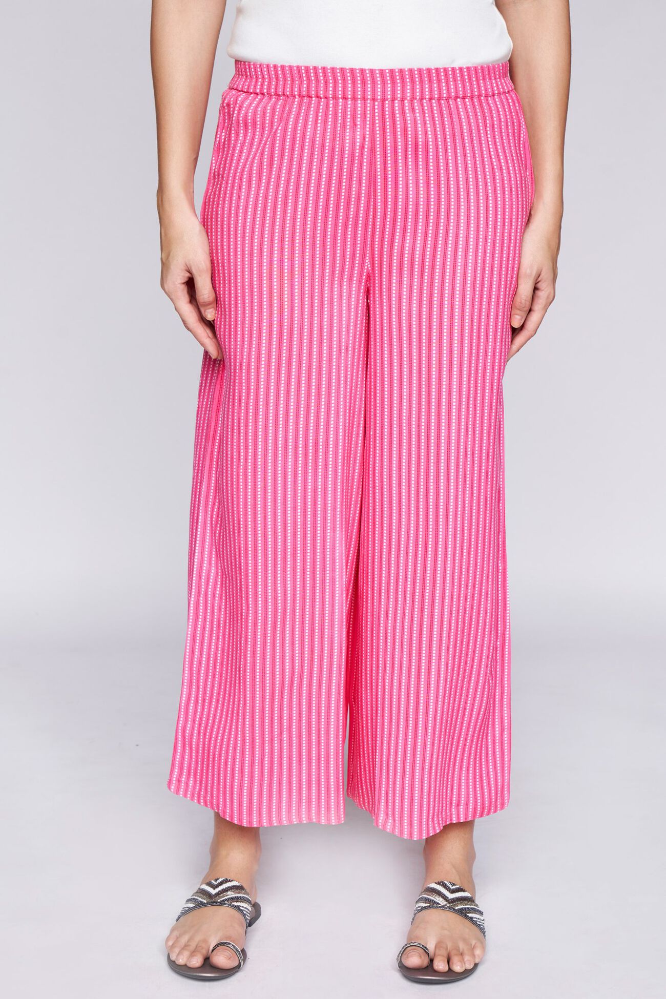 3 - Pink Geometric Bottom, image 1