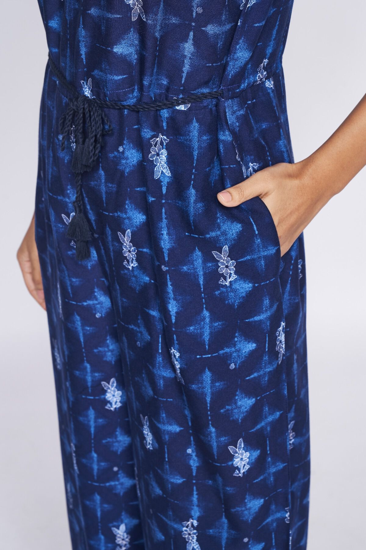 7 - Indigo Tie & Dye Jump Suit, image 7